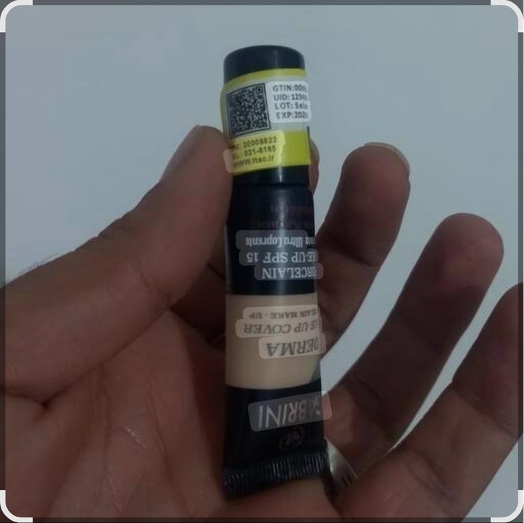 کرم پودر گابرینی مینی تستر ۱۰ میلیلیتر فول کاور DERMA