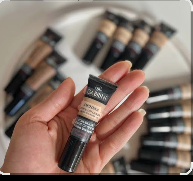 کرم پودر گابرینی مینی تستر ۱۰ میلیلیتر فول کاور DERMA
